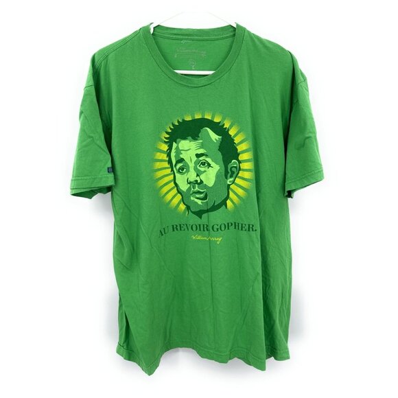 William Murray Shirt Mens XXL Green Caddyshack Carl Gopher - Picture 1 of 4